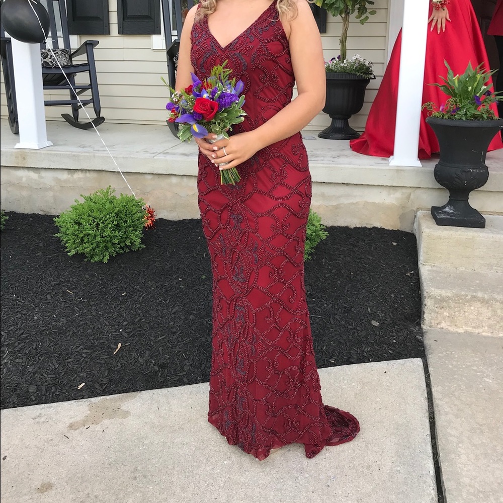 primavera beaded prom dress